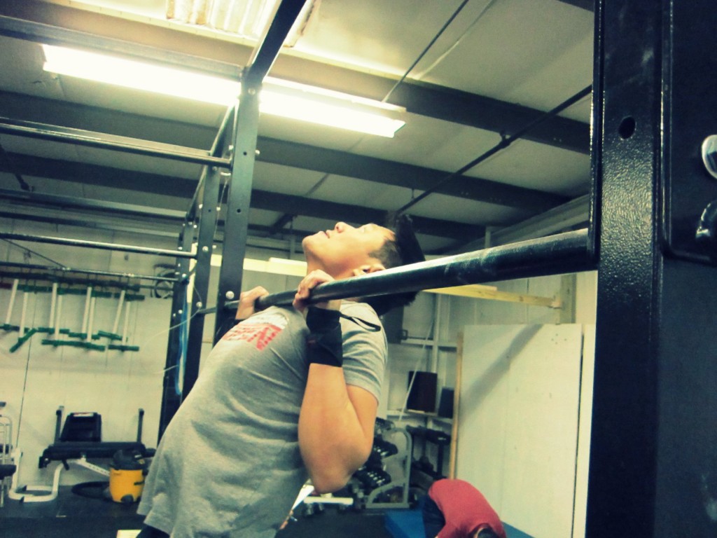 Mike Chest to Bar Pullup